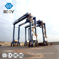 Heavy Load Safety Rubber Tired Gantry Crane Price System For Steel